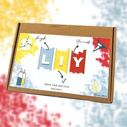 luyk Kids Tie & Dye DIY T-shirt Kit-19