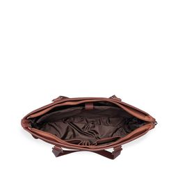 ZOUK Magenta Printed Vegan Leather Sustainable Laptop Bag image 5