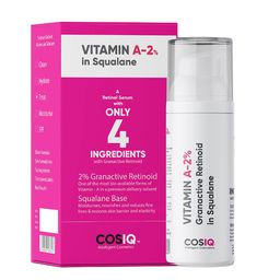 CosIQ Vit-A 2% Granactive Retinoid in Squalane Anti Ageing & Anti Acne Face Serum - 30 ml-0