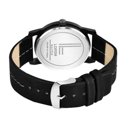 LOREM Men Patterned Dial & Straps Analogue Watch LR67-A image 4