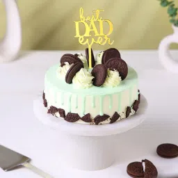 Oreo Overload Chocolate Cake For Dad-image-14