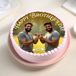 Amazing Bros Personalised Photo Cake-image-20