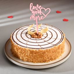 Sweet Love Butterscotch Cake-image-95