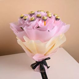Ferrero Rocher Blush Bouquet-image-3