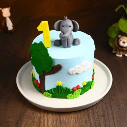 Elephant Safari Cake-image-8