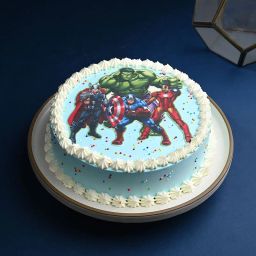 Heroic Avengers Cake-image-2