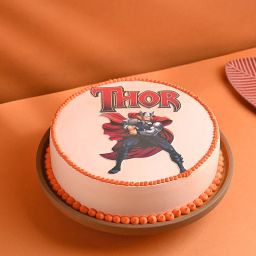 Epic Thor Theme Cake-image-29