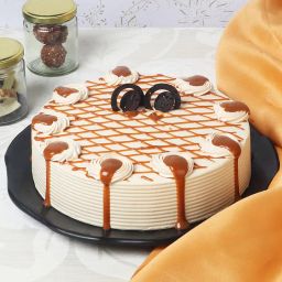 Vanilla Caramel Cake-16
