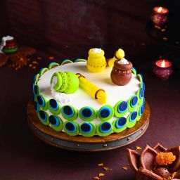 Janmashtami Celebration Cake-image-93
