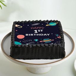 Out Of Space First Bday Cake-9