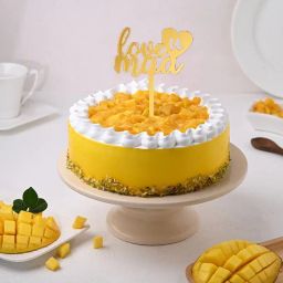Mango Pistachio Cake With Best Mom-0