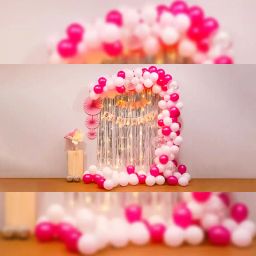 Pink Pop Birthday Balloon Decor-image-12