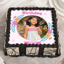 Personalised Birthday Chocolate Cake-image-99