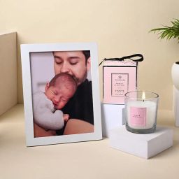 Daddy's Photo Frame with Fragrant Candle-picture-37