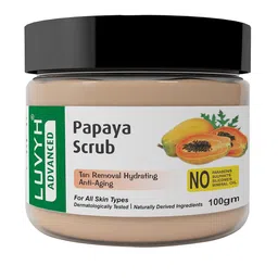 LUVYH Advanced Papaya Scrub For Tan Removal - 100g-10