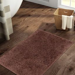 SPACES Brown Self-Designed 1434 GSM Bath Mat-image-40