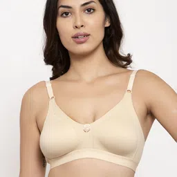 Prag & Co Nude-Coloured Solid Non-Wired Non Padded Everyday Bra AB20442BN-picture-36