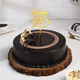 New Year Divine Truffle Cake-image-6