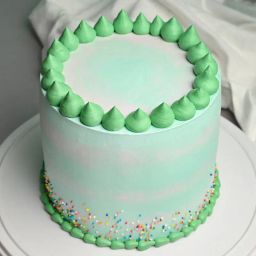 Sumptuous Green Cake-image-7