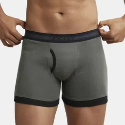 Jockey Cotton Ribbed Anti-roll Trunk 1017-0101-DO-BL-picture-31
