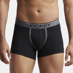 Jockey Cotton Ribbed Antimicrobial Trunk 8009-0101-BLACK-picture-25