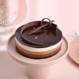 Triple Chocolate Mousse Cake-image-24