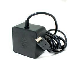 Official USB type-C 15.3W Power Supply For Raspberry Pi 4-BlackOfficial USB type-C 15.3W Power Supply For Raspberry Pi 4-Black image 4