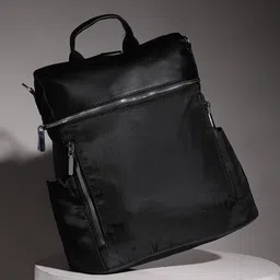 French Accent Men Non-Padded Backpack with Compression Straps-25