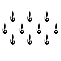 Comet Busters 10 Pcs Reusable Designer Bindis - Black image 2
