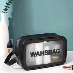 NFI Essentials Black Cosmetic Travel Organizer Womens Makeup Pouch-picture-39