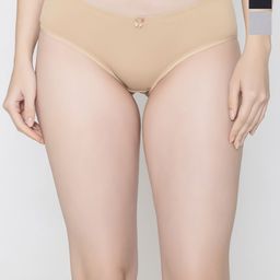 B'ZAR Pack Of 3 Hipster Mid Rise Brief BZP9001-Ash-Nu-Blk-picture-11