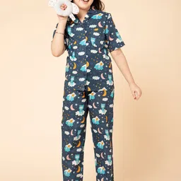 PICCOLO Girls Printed Night suit-image-77