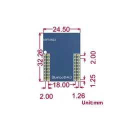 NRF 51822 BLE 4.0 Bluetooth Module Wireless Low-power Development Board image 5