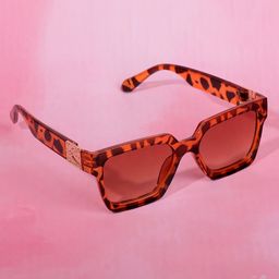 DukieKooky Kids Square Sunglasses with UV Protected Lens-image-88