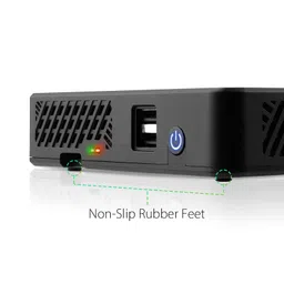 DeskPi Lite for Raspberry Pi 4, With Power Button/ Heatsink with PWM Fan/ Dual Full-Size HDMI image 4