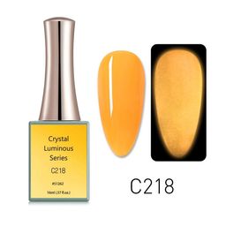 CANNI Crystal Luminous Series UV LED Gel Nail Polish - C218-image-96