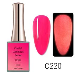 CANNI Crystal Luminous Series UV LED Gel Nail Polish - C220-image-95
