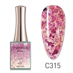 CANNI Bright Sequin Series Nail Gel Polish - C315-image-81
