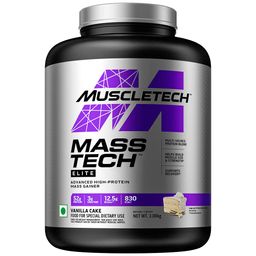 MuscleTech Mass Tech Elite,  6.6 lb  Vanilla Cake -0