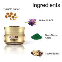 RAWLS Ajara Night Cream For Glowing Skin With Bakuchiol & Cocoa Butter-15ml image 2
