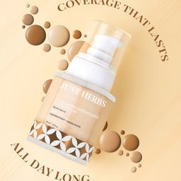 Just Herbs Longwear Weightless Foundation 40ml- 09- Coffee-16