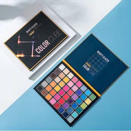 BEAUTY GLAZED Colorful Charm Color 48 Color Eyeshadow Palette - Color Cube image 3