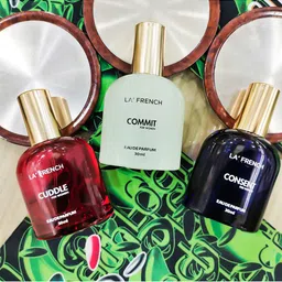 La French C Series Set of 3 EDP Perfume - Cuddle-Commit-Consent - 30ml Each image 3