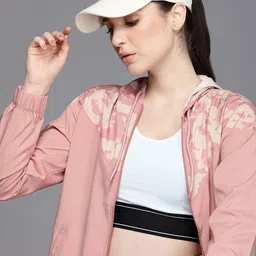HRX by Hrithik Roshan Women Abstract Printed Rapid-Dry Running Sporty Jacket-picture-3