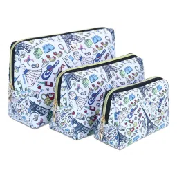 NFI Essentials Printed Stylish Travel Pouches for Makeup Accessories-picture-40