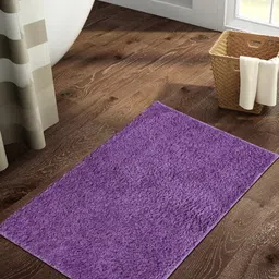 SPACES Violet Drylon Textured Large Bath Mat-36
