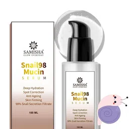 SAMISHA Snail Mucin Face Serum - 100 ml image 1