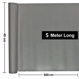 DREAM WEAVERZ Grey Daimond Textured 5 Meter Anti-Slip Drawers & Shelf Liner Roll image 3