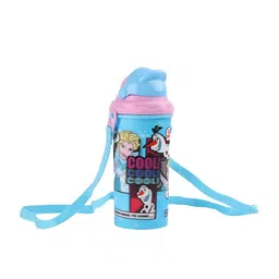 Disney Blue & Pink Printed Smart Vacuum Sipper Water Bottle 500 ml-picture-45