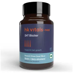 HK VITALS DHT Blocker With Biotin Tablets To Reduce Hair Fall - 60 Tablets image 1